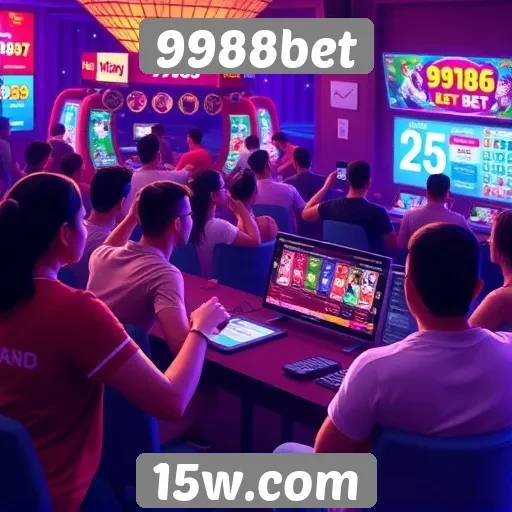 População de jogadores no 9988bet